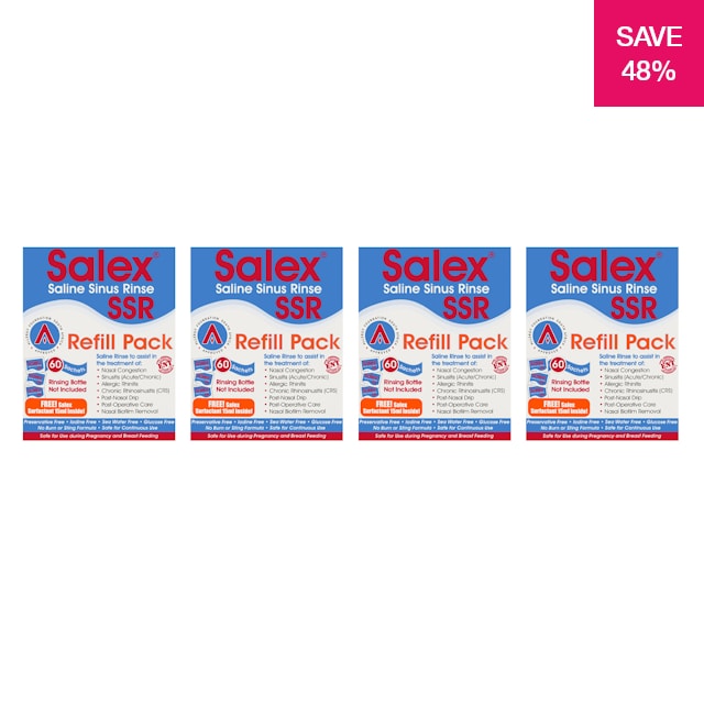Salex Saline Sinus Rinse 60 X 1.6g