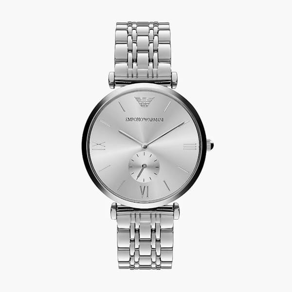 Men's Analog Stainless Steel Watch