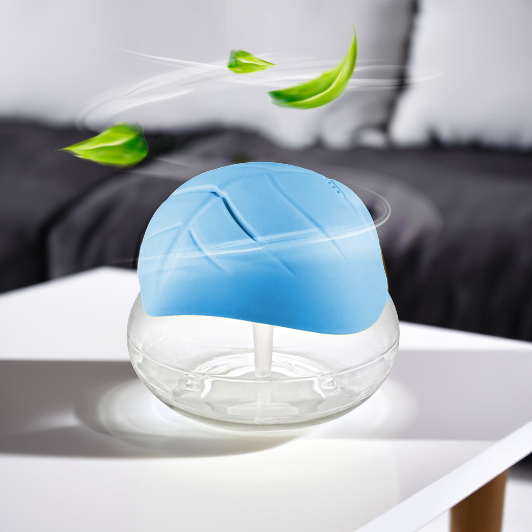 Blue water store air purifier