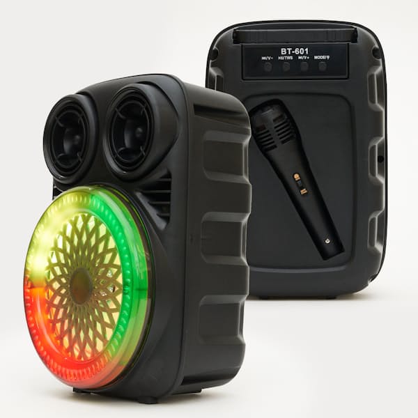 Wireless LED Party Speaker with Mic