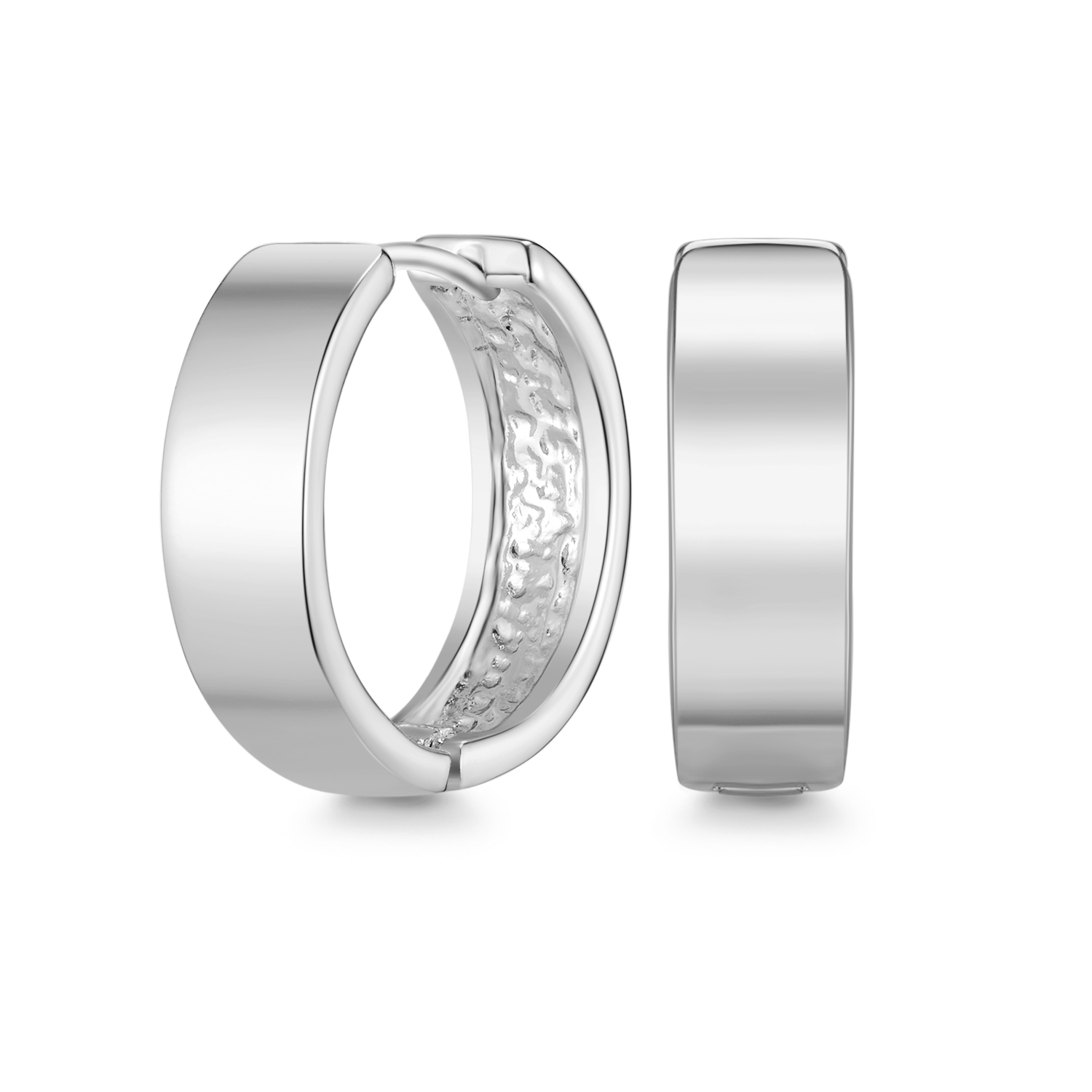 Silver Plated Hoop Earrings