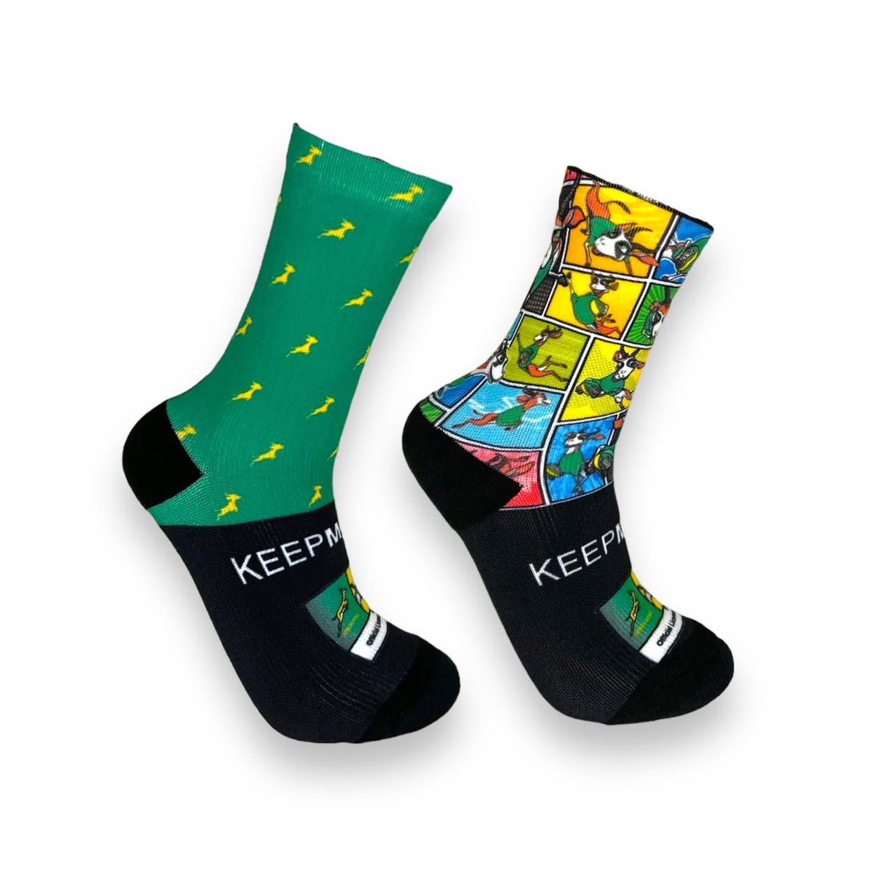 38% off on 2x Unisex Premium Athletic SA Socks | OneDayOnly