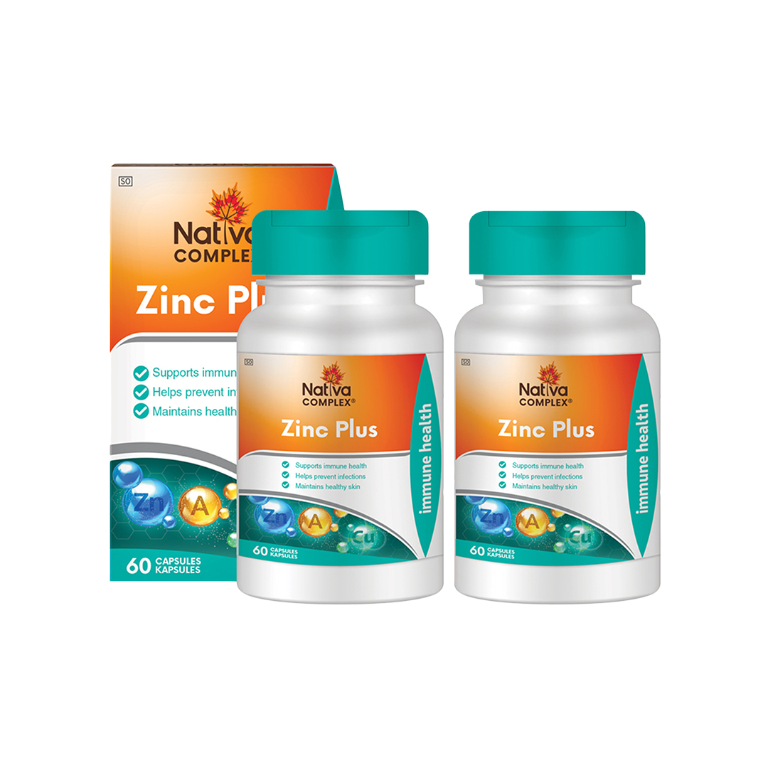 2x 60's Zinc Plus Complex Capsules