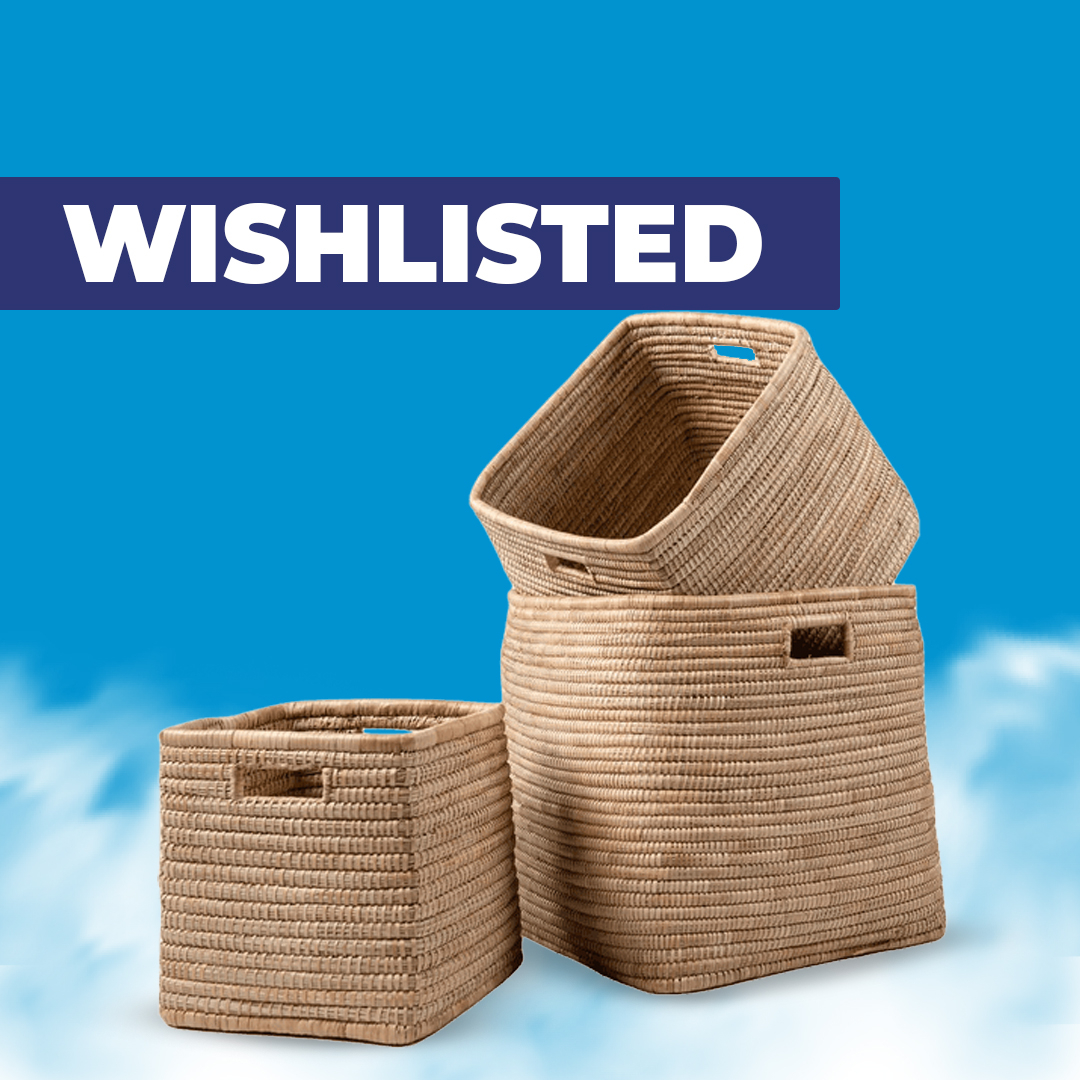 43 off on Handmade Malawian Square Basket OneDayOnly