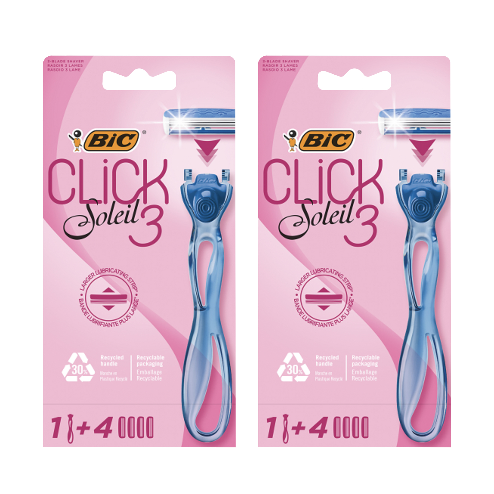 26% off on BIC 2x Click Soleil 3 Razors | OneDayOnly