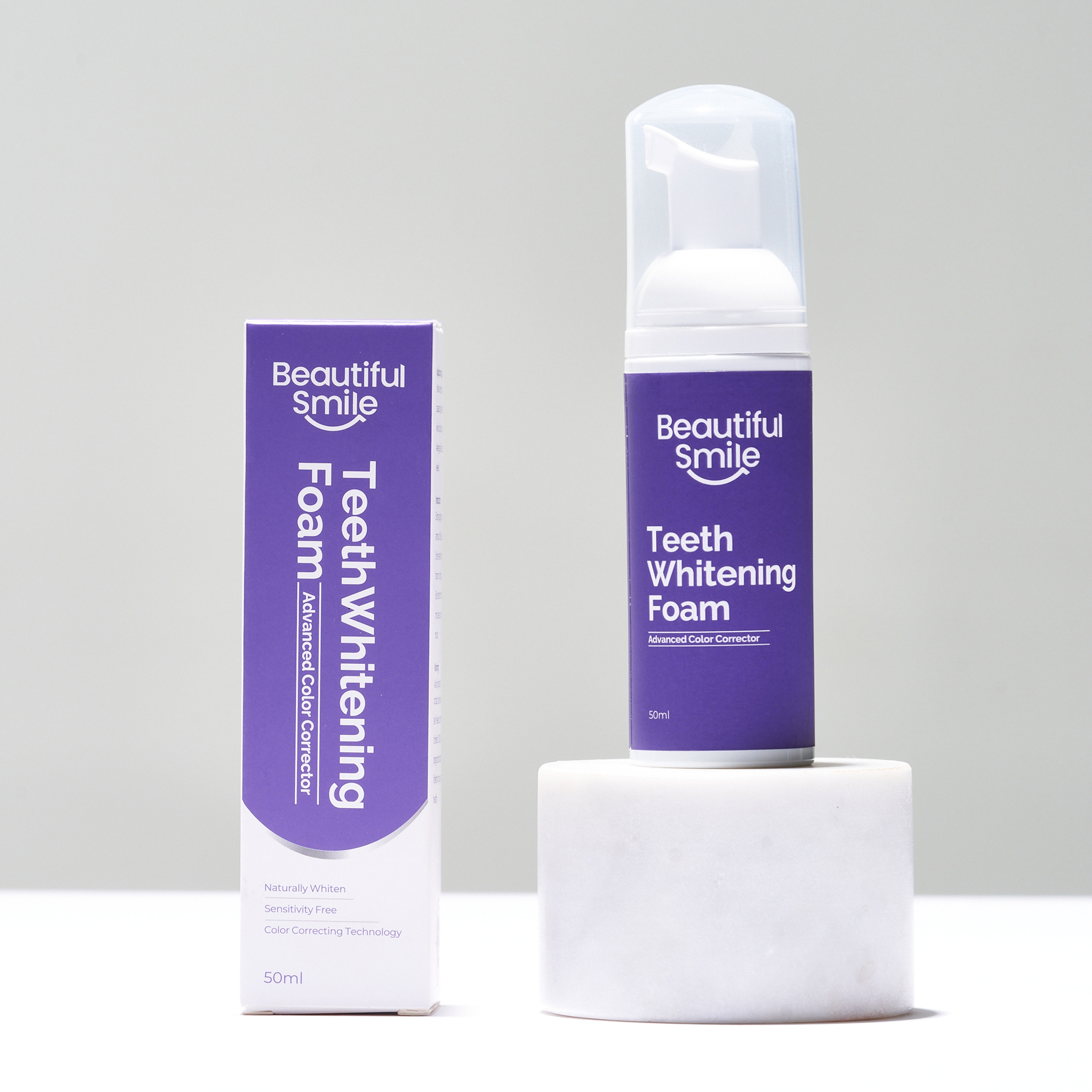 63% off on 50ml V34 Teeth Whitening Foam | OneDayOnly