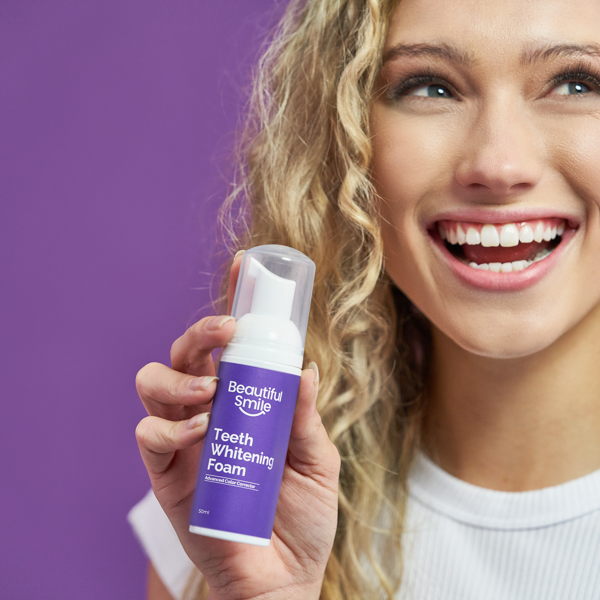 63% off on 50ml V34 Teeth Whitening Foam | OneDayOnly