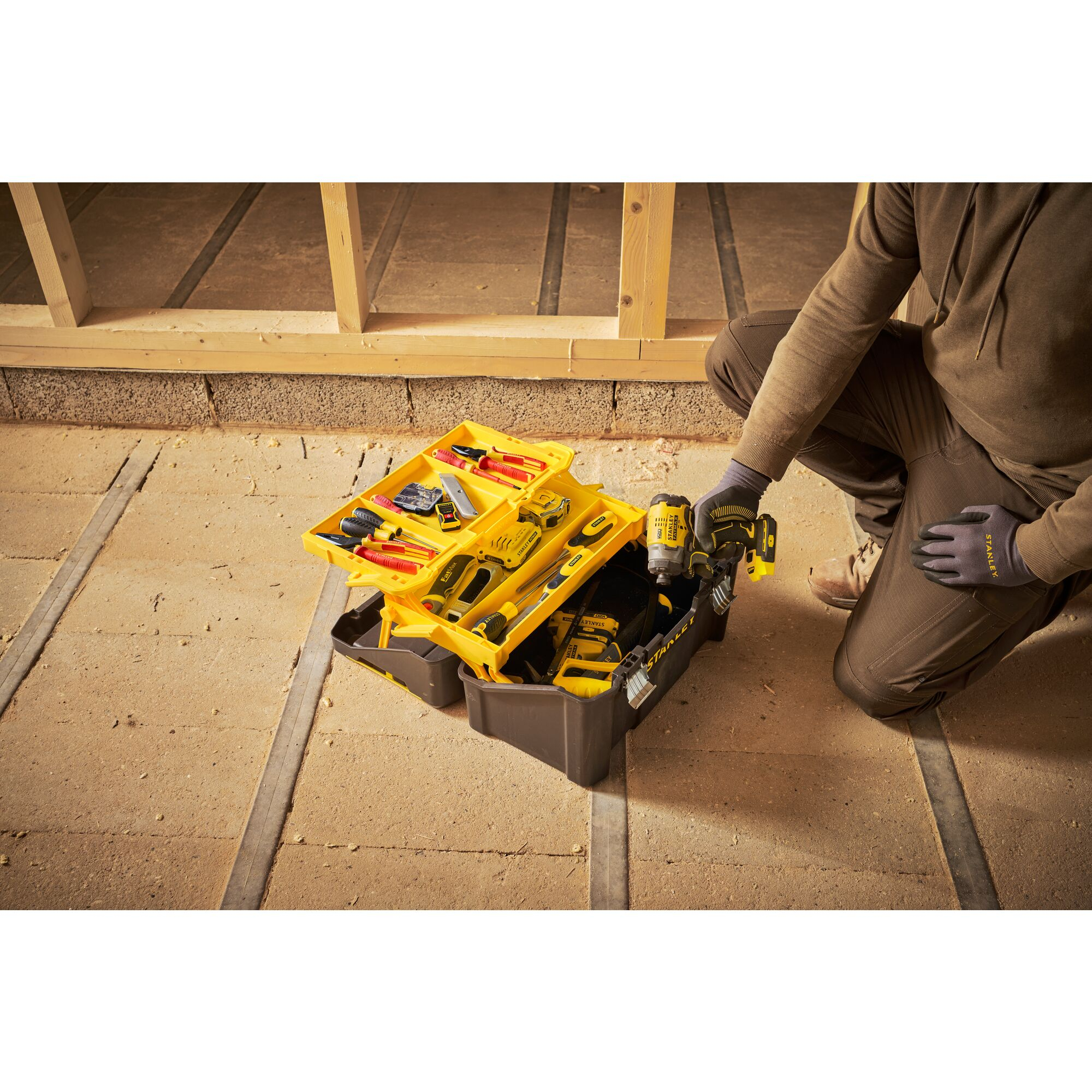38 off on Stanley 3Level Cantilever Tool Box OneDayOnly