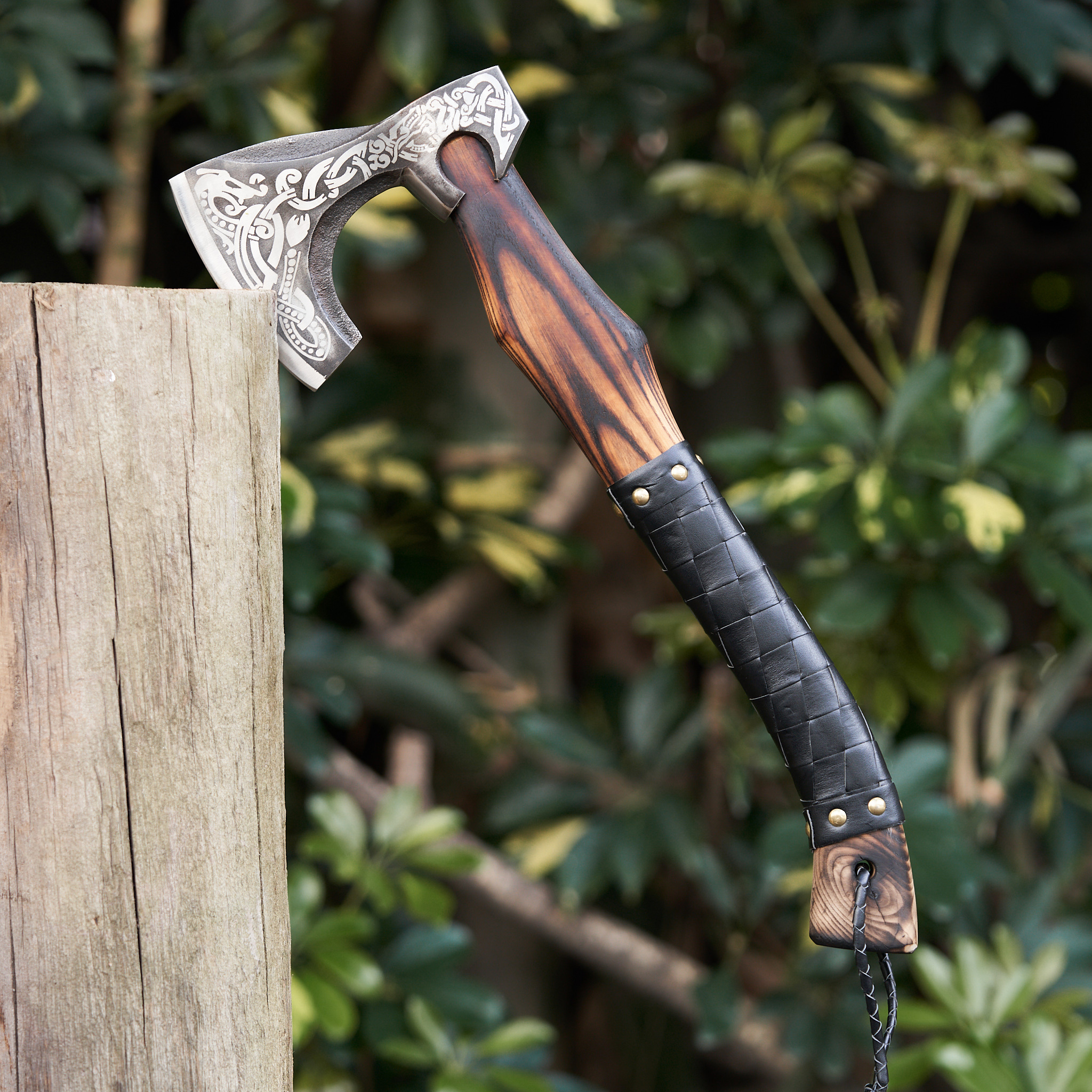Handmade Damascus Tomahawk Axe