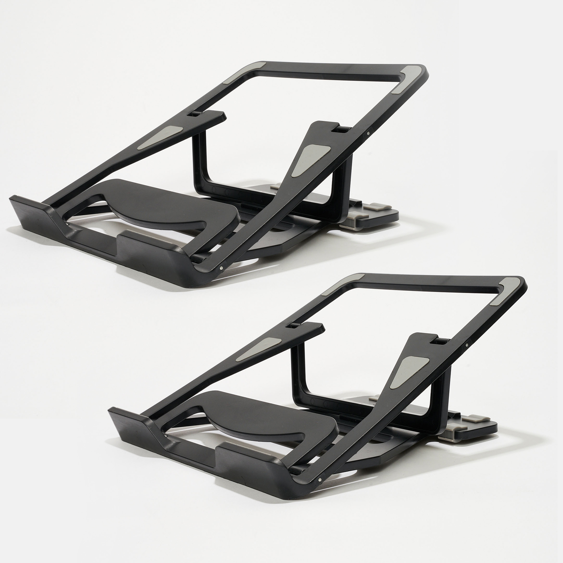 2x Laptop Foldable Stand Bases