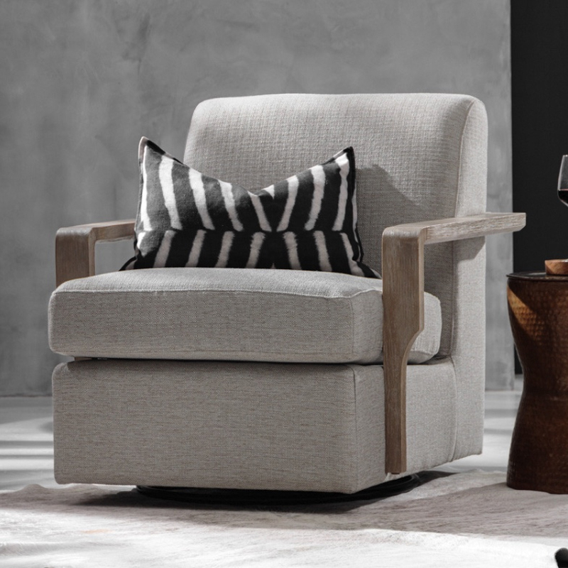 Modern Swivel Armchair