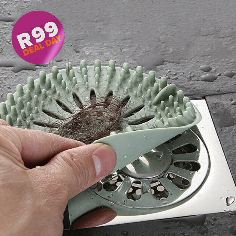 60 off on 2x Silicone Shower Drain Hair Traps OneDayOnly