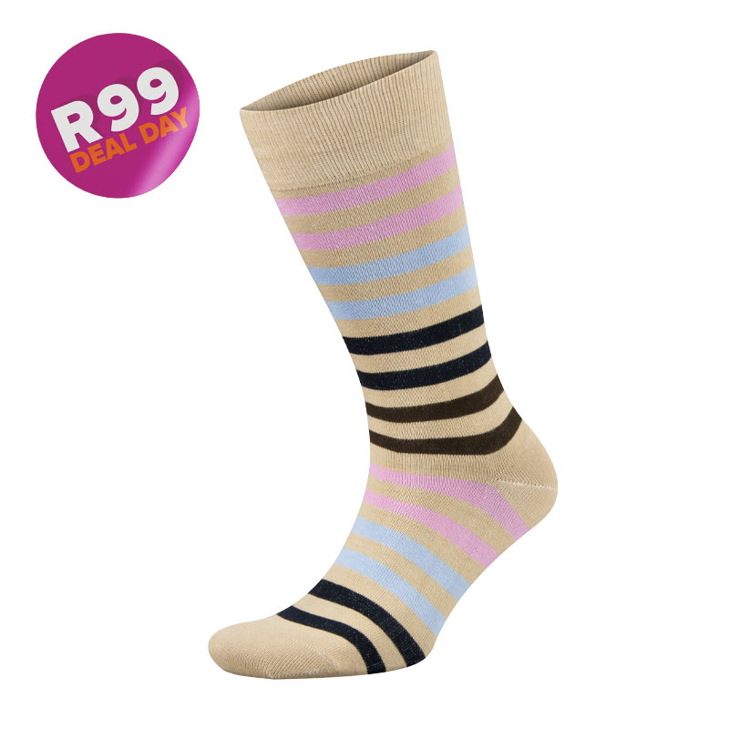 34 off on Falke Men's Colour Stripe Socks OneDayOnly