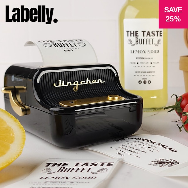 25% off on Label Printer with 2 Rolls of Labels | OneDayOnly