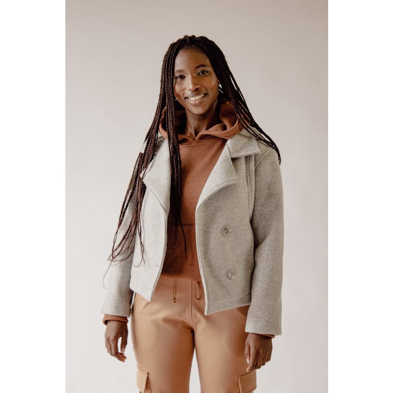 Ladies beige jacket discount