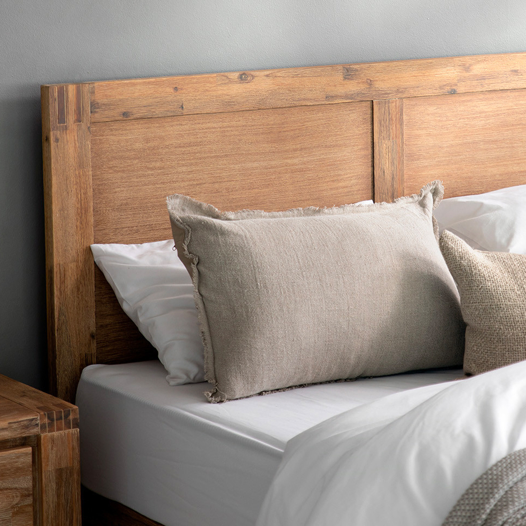 R400 off on Vancouver Acacia Wood Headboard OneDayOnly