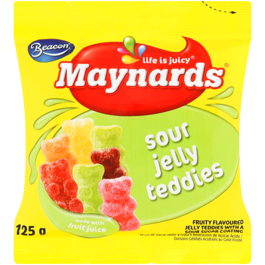 Maynards 6x 125g Jelly Teddies OneDayOnly