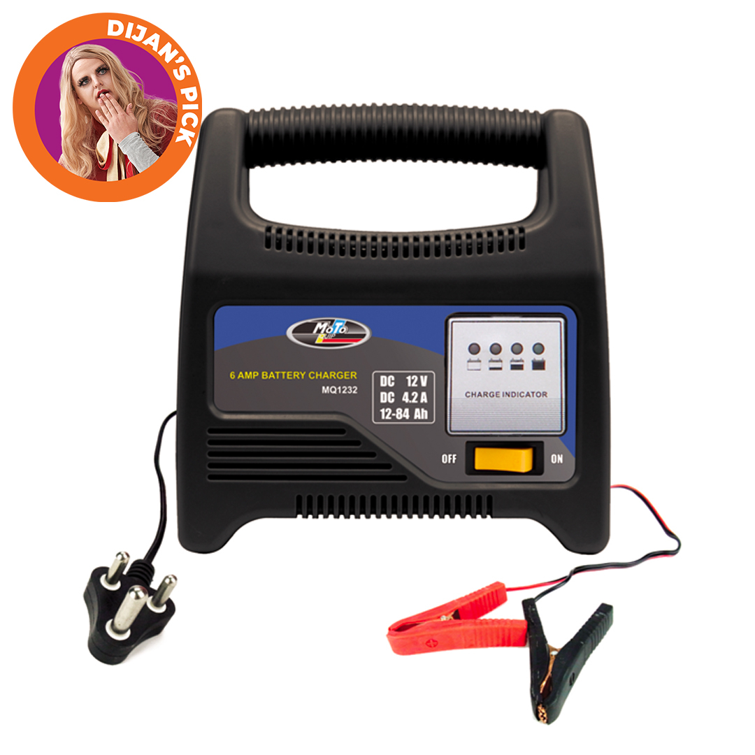 31 off on Moto Quip 6 Amp Battery Charger OneDayOnly