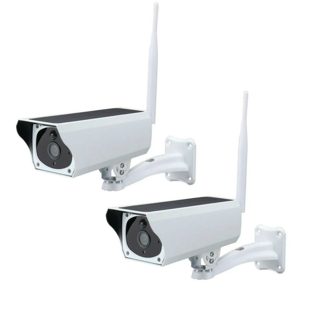 49% off on PTech 2x 1080P HD Solar WiFi Cameras | OneDayOnly