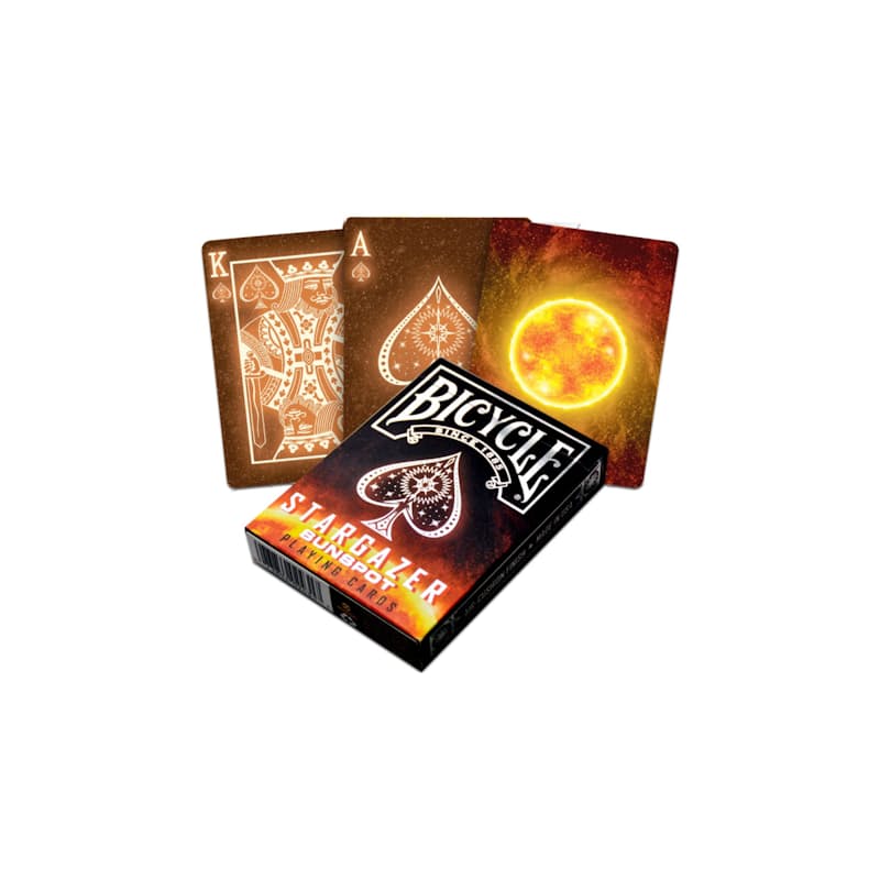 Stargazer Sunspot Playing Cards