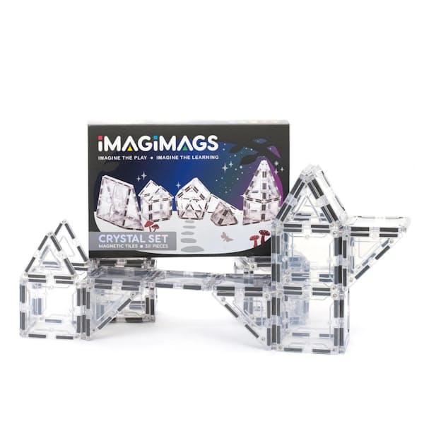 Magnetic Tiles 38-Piece Crystal Set