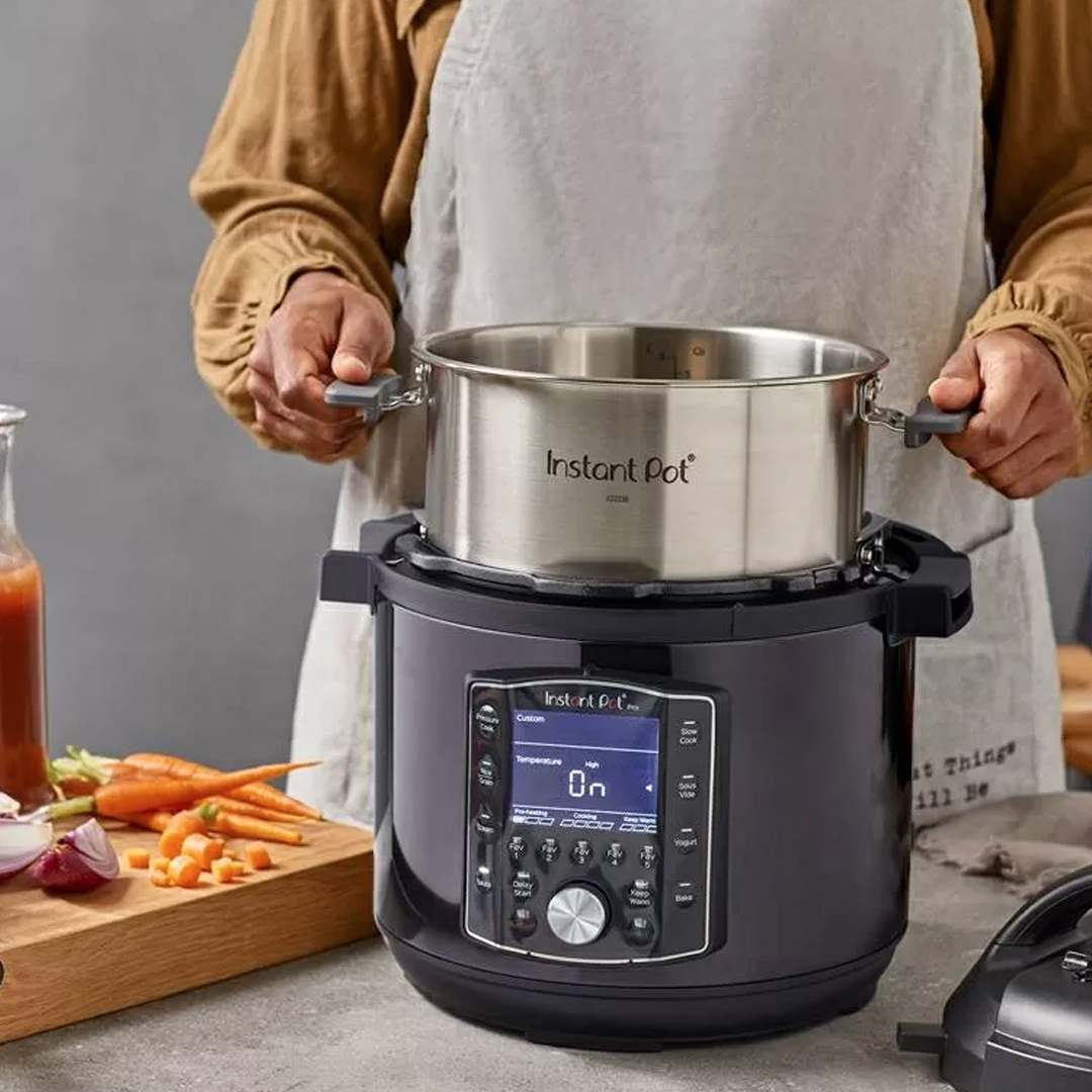 Instant Pot Duo 7-in-1 Electric Pressure Cooker 6 Qt 5.7 Litre 1000W