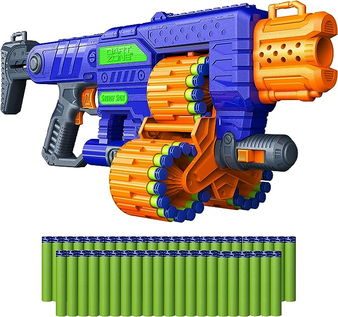 53cm Triple Drum Motorised Blaster with 145 Darts