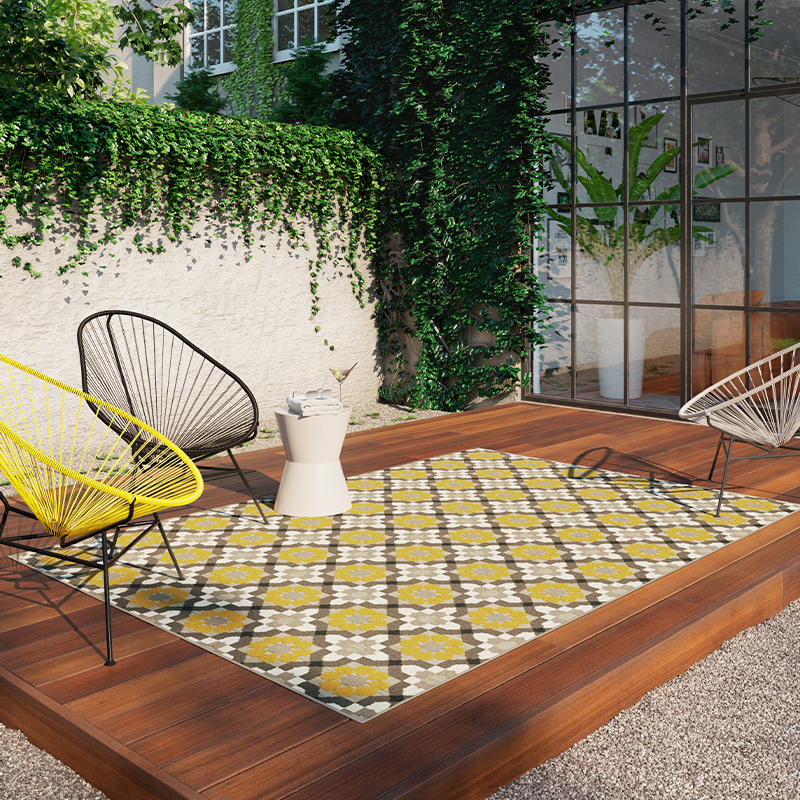 55% off on Rugs 4 U Indoor/Outdoor Flow Rug | OneDayOnly