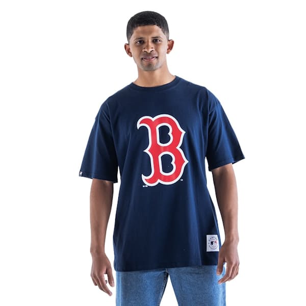 Men's 100% Cotton Red Sox Core Oversize T-shirt