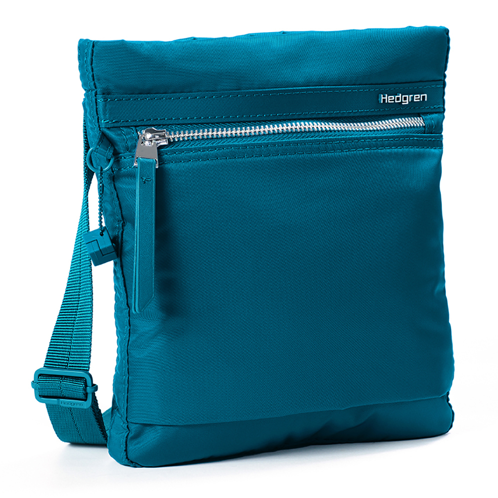 Sac Bandoulière Hedgren Leonce Small - Protection RFID - Couleur Turquoise/sage - Neuf Avec étiquettes