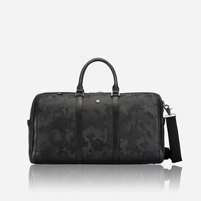 Genuine Leather Camo Large Cabin Holdall Bag
