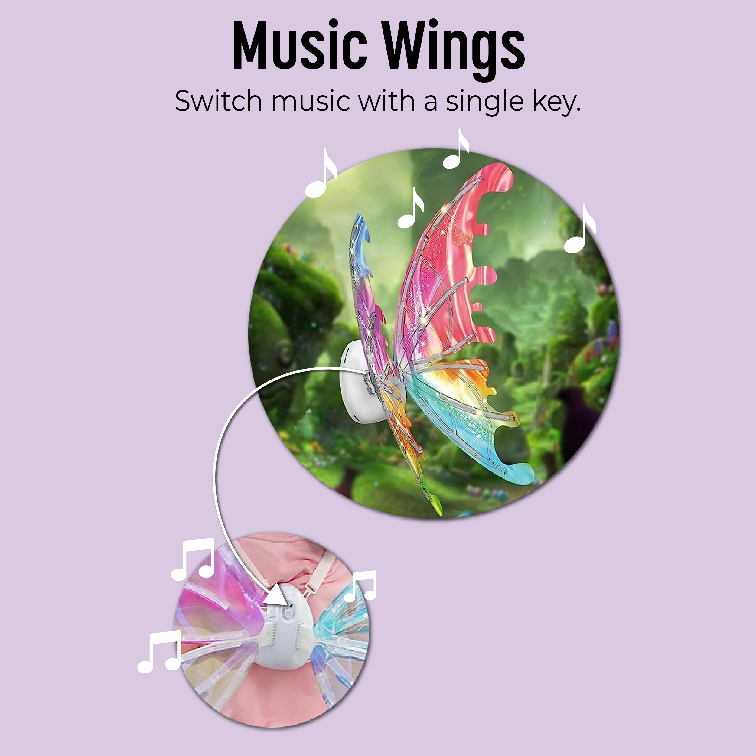 47% off on LED Fairy Butterfly Wings | OneDayOnly