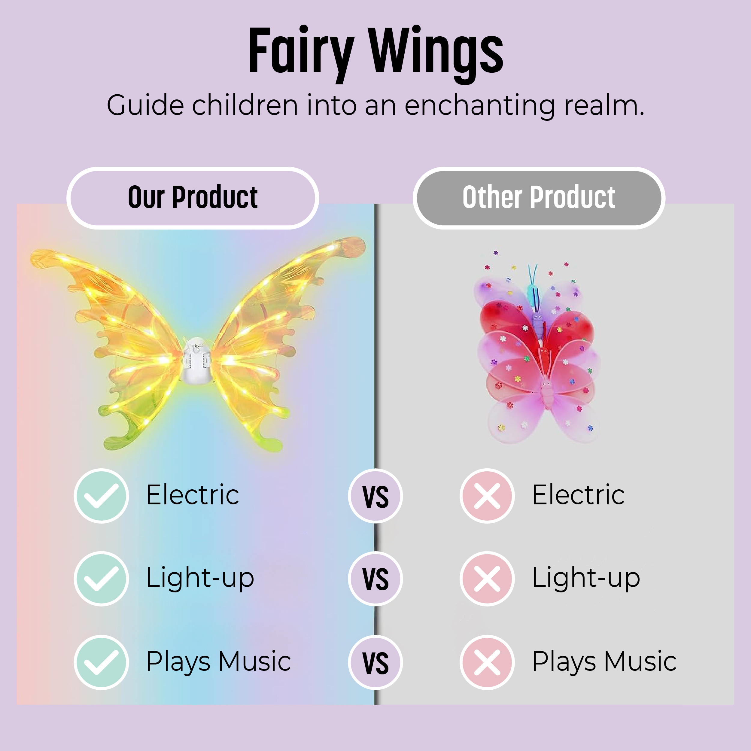 47% off on LED Fairy Butterfly Wings | OneDayOnly