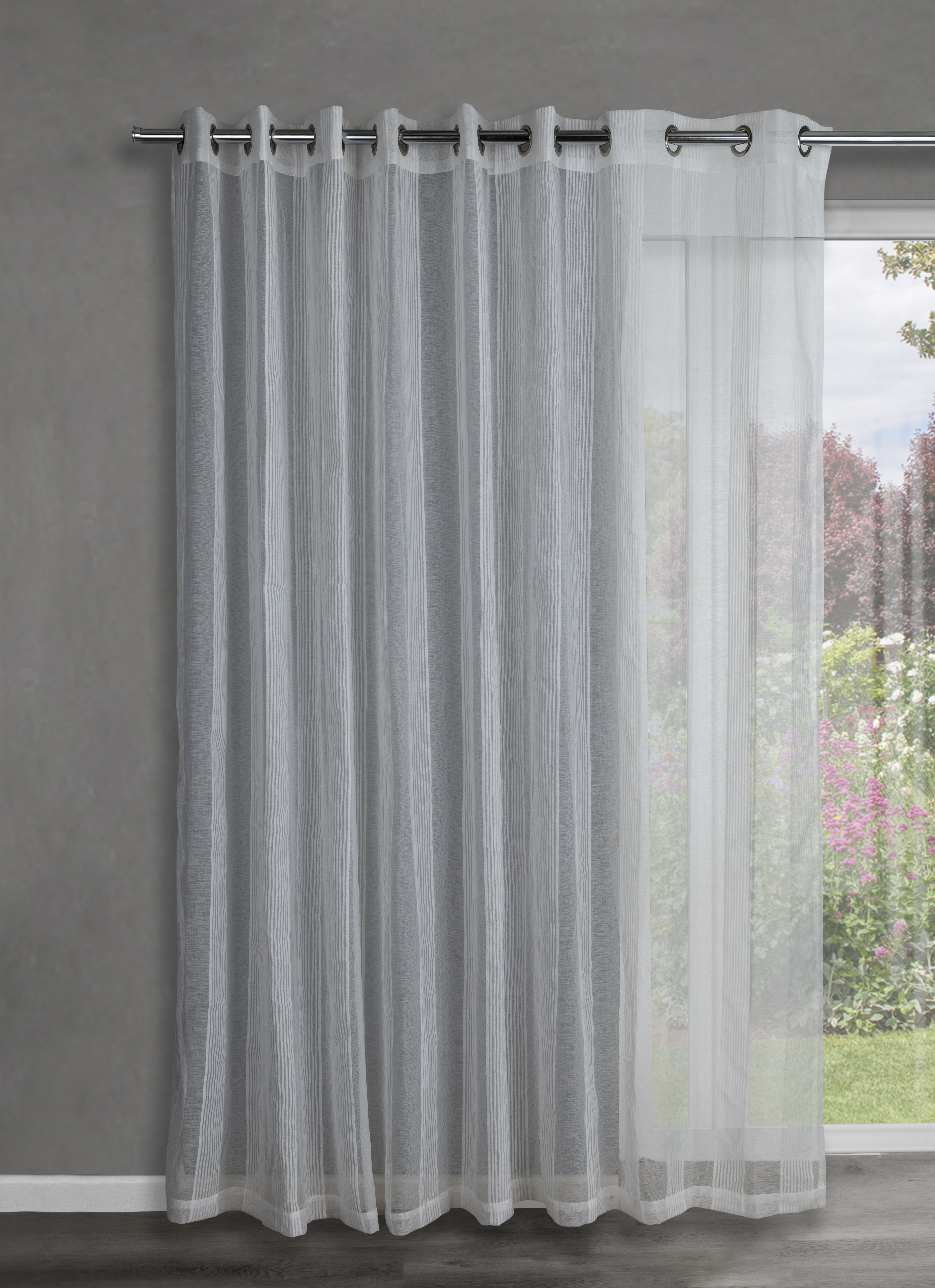 27 off on Stuart Graham Sheer Eyelet Curtains OneDayOnly