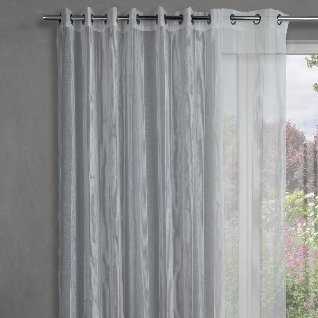 27 off on Stuart Graham Sheer Eyelet Curtains OneDayOnly