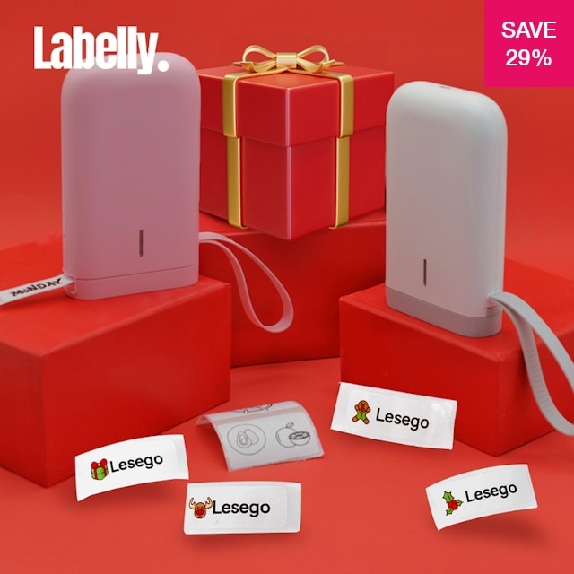 29% off on Labelly Label Machine with 3 Rolls | OneDayOnly