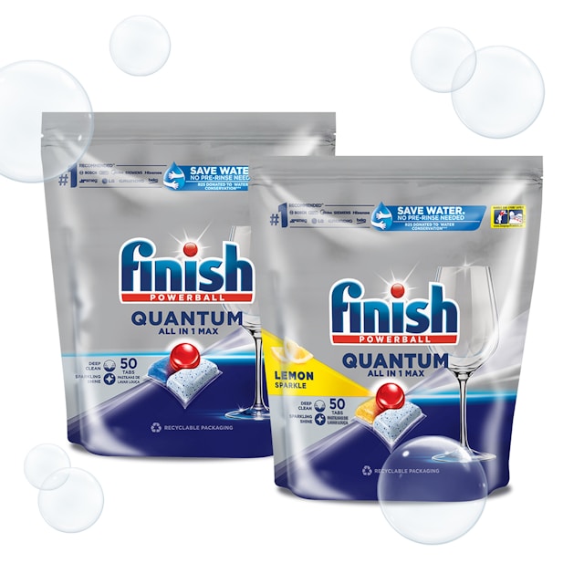 Finish 50's Dishwashing Tablets OneDayOnly