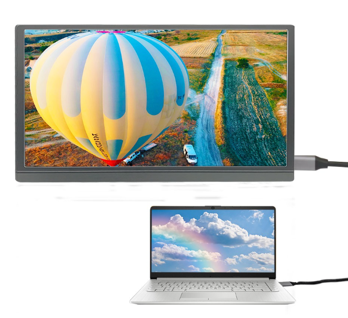 57% off on RoboGem 15.6 Inch Portable Monitor | OneDayOnly