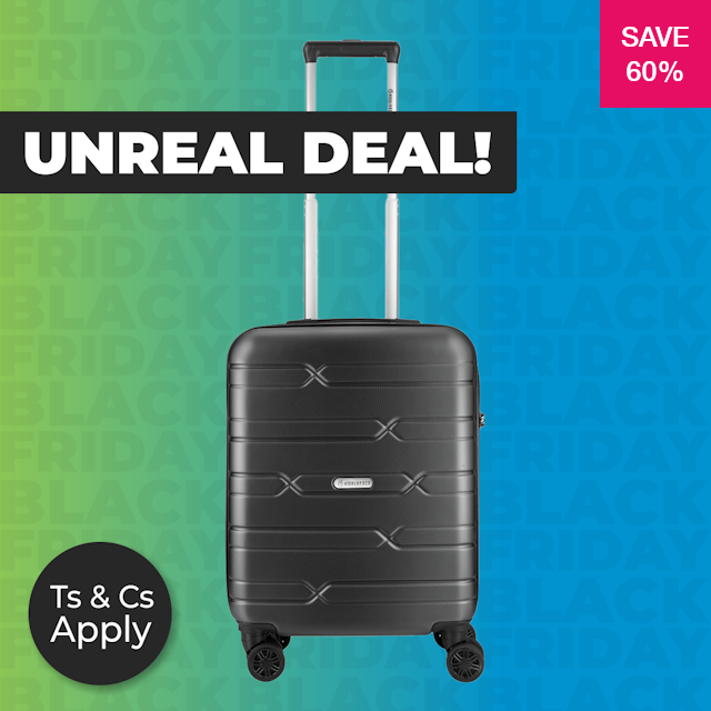 60% off on 55cm Hard Shell Bondi Travel Luggage | OneDayOnly