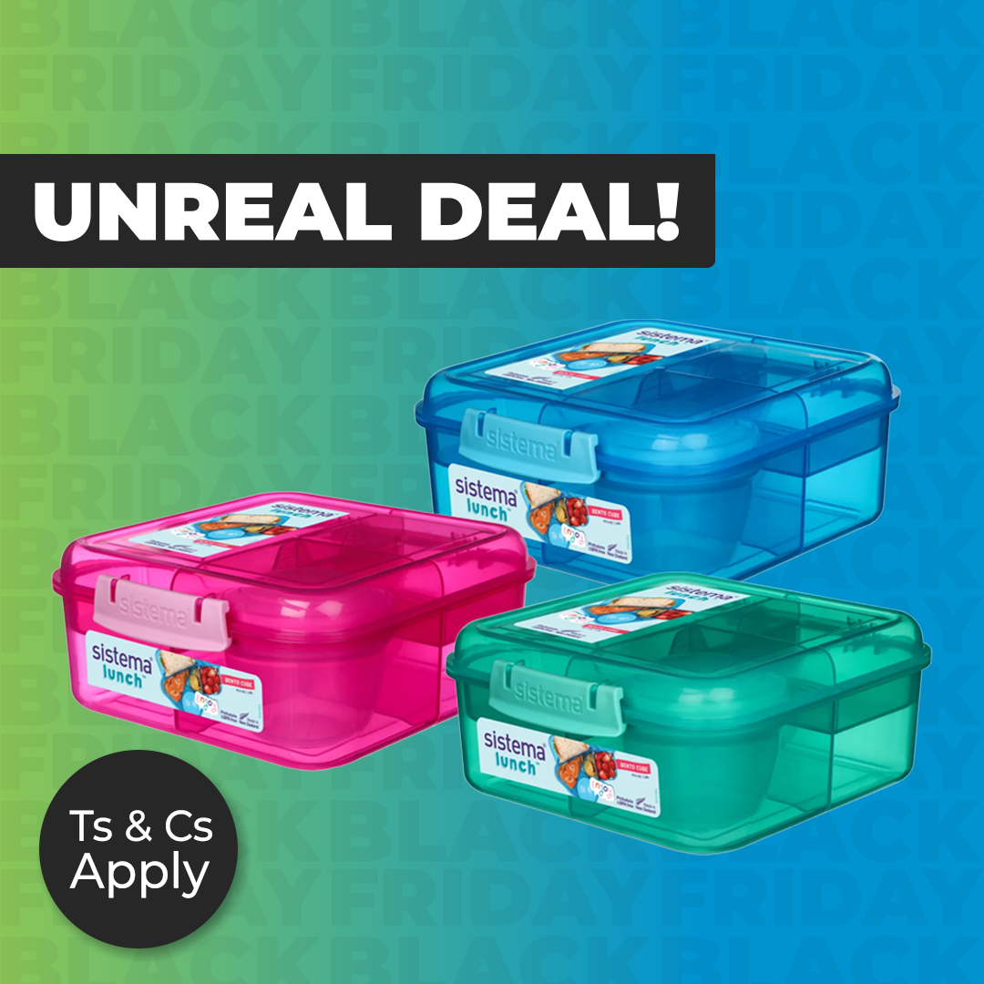 75% off on Sistema 2x Bento Cube Boxes | OneDayOnly