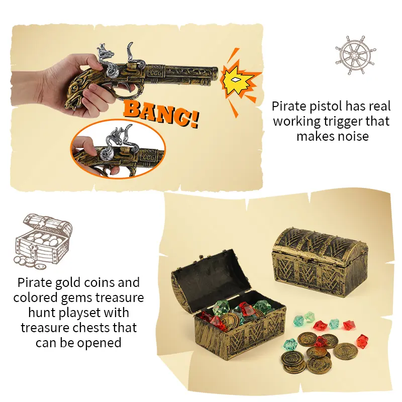 50% off on Pirate Treasure Play Set | OneDayOnly