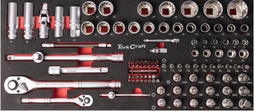 45% off on Tork Craft 154-Piece Tool Box | OneDayOnly