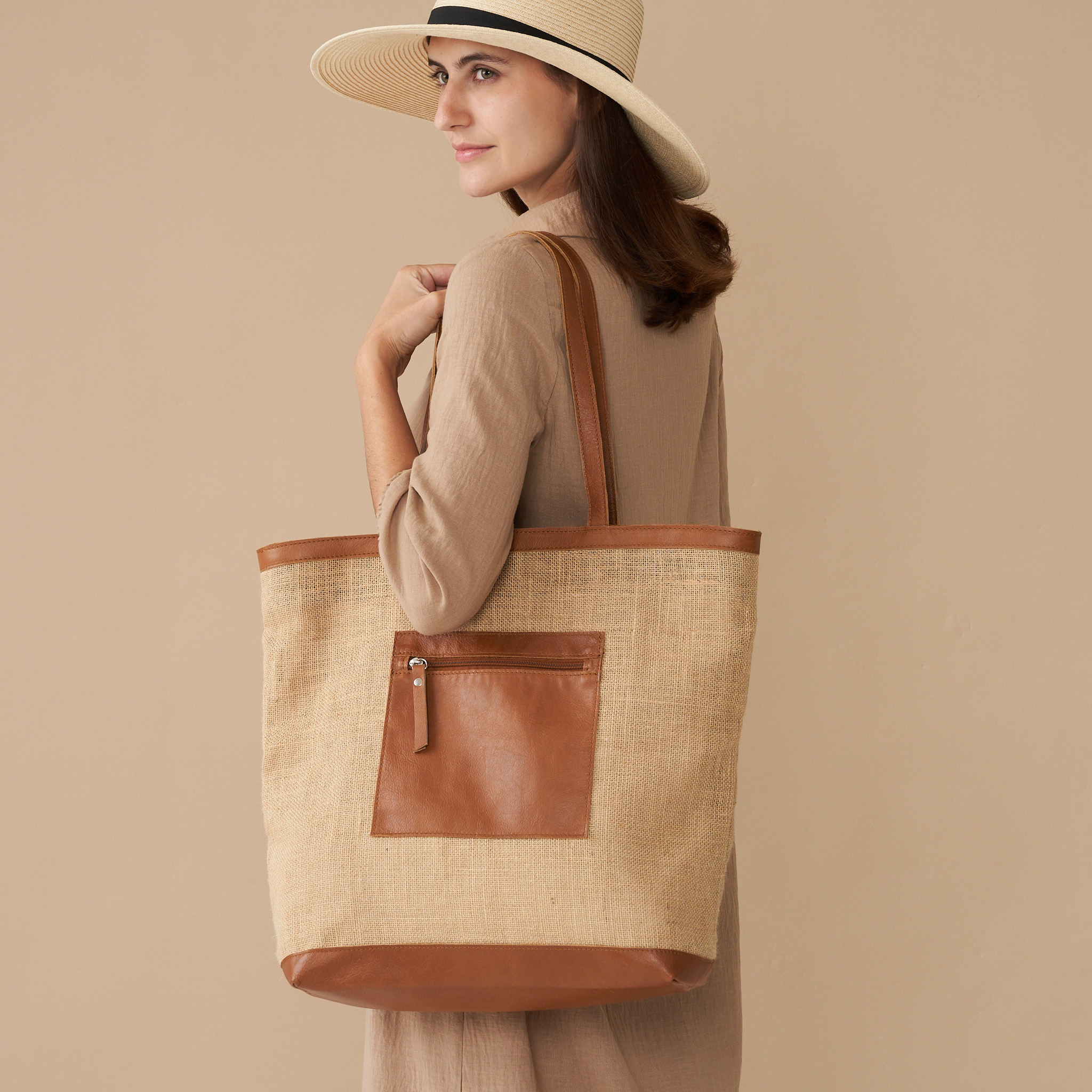 Dark Bag with Pocket