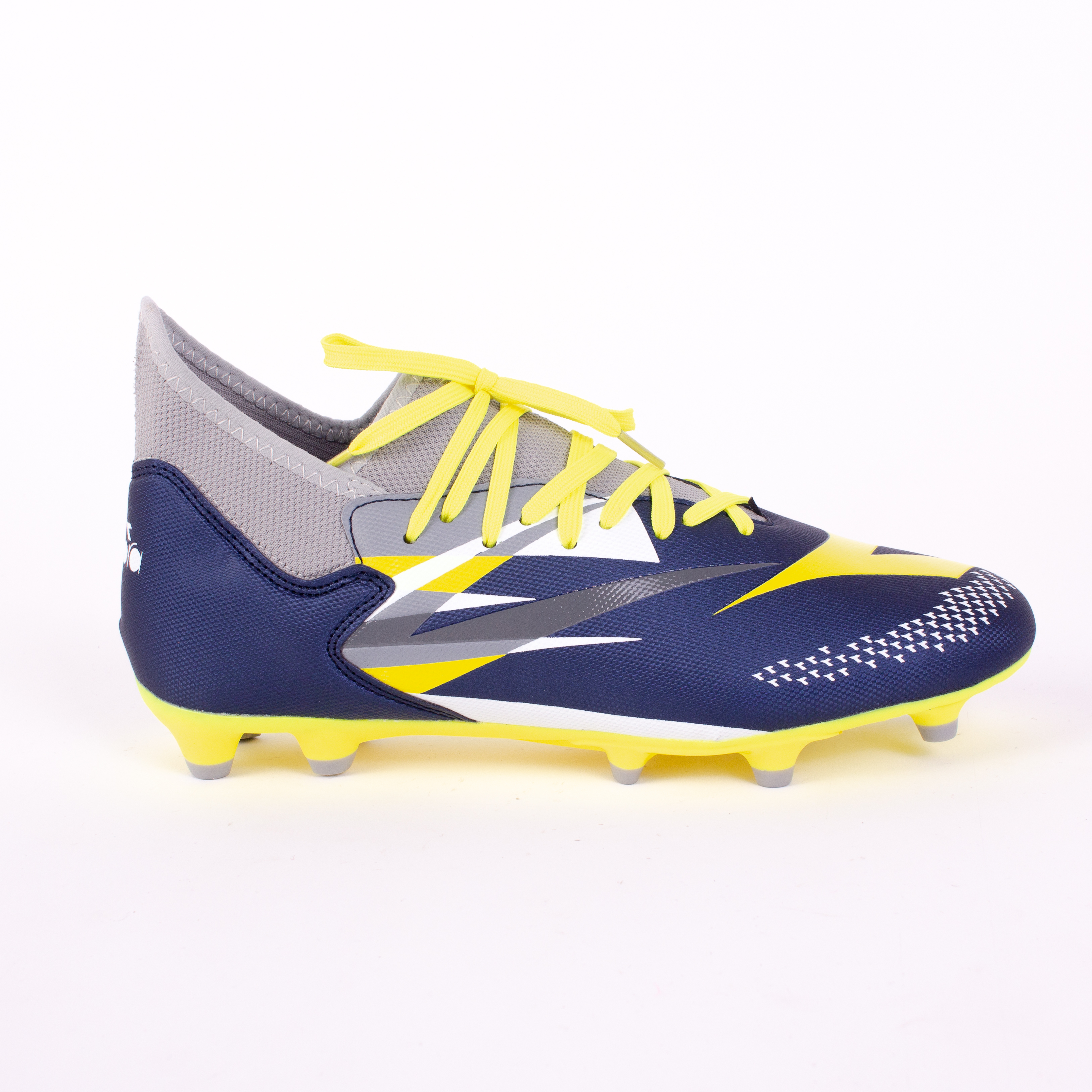 navy blue and yellow football cleats