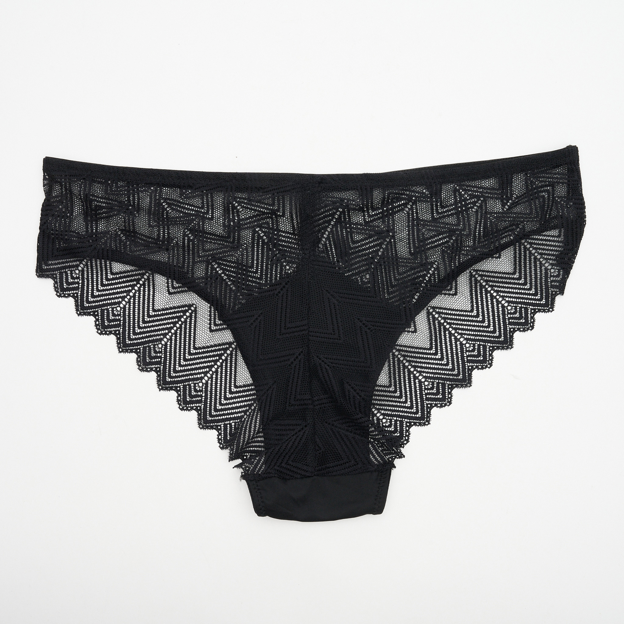 bikina　L 24% off on Ladies Zigzag Full Lace Bikini Panty | OneDayOnly