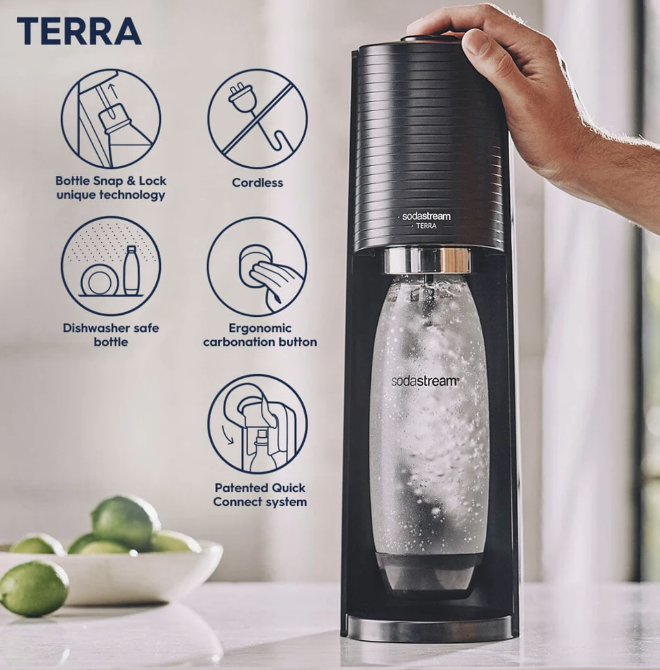 33% off on SodaStream Sparkling Water Machine | OneDayOnly