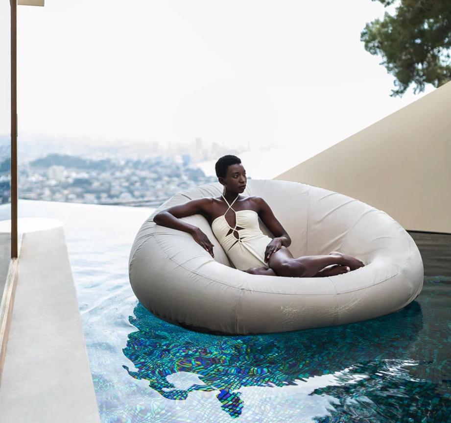 Sun Lounger Water Resistant Bean Bag Bean Bag Chair Kids Floating