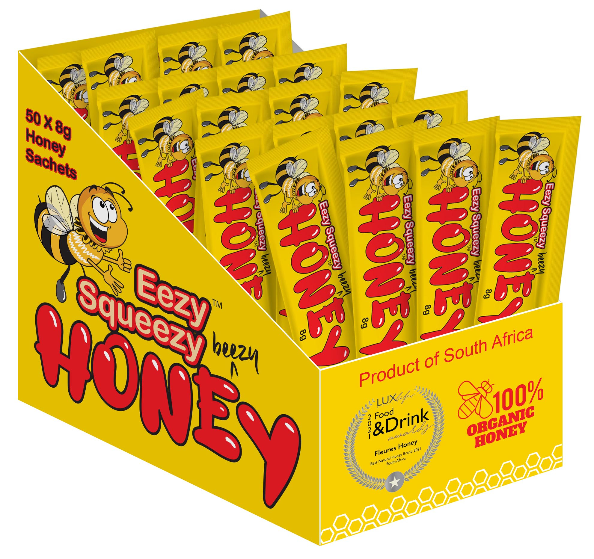 25 off on Eezy Squeezy 4x 50's Honey Sachets OneDayOnly