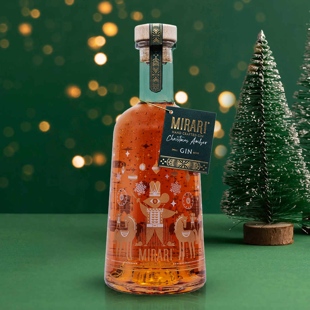 29 off on 750ml Christmas Amber Light Up Gin OneDayOnly
