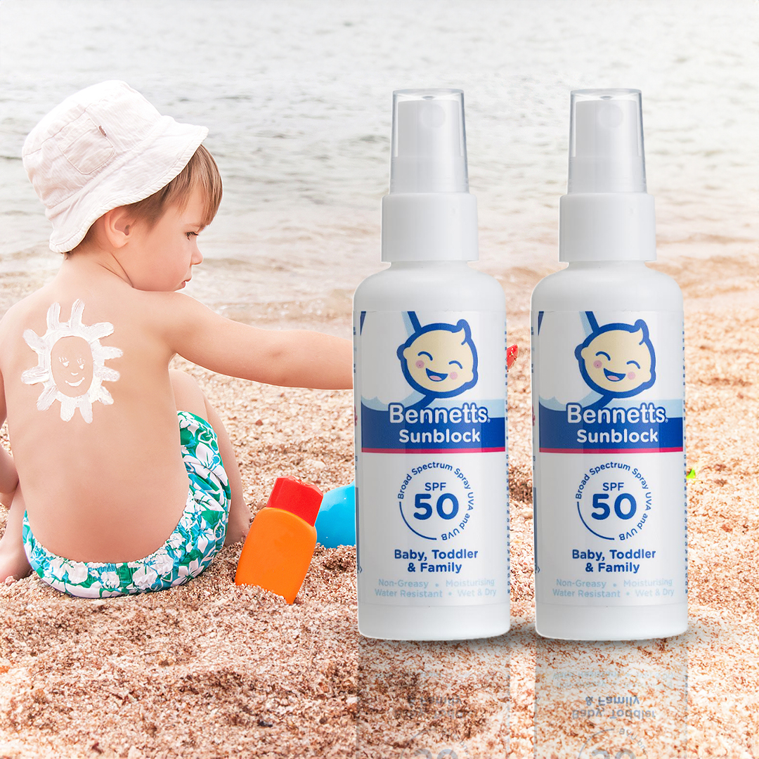 26% off on Bennetts 2x 50ml Sunblock SPF50 | OneDayOnly